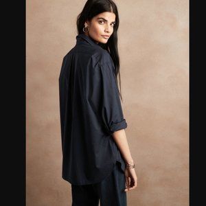 Banana Republic Oversized Long Sleeve Button Down Shirt